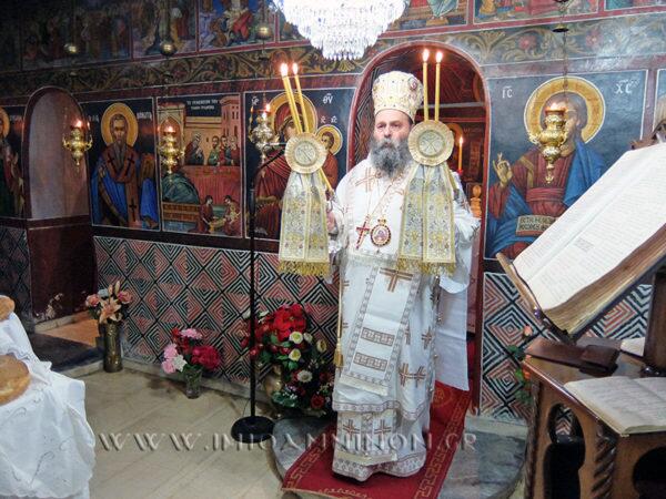 Ο Ιωαννίνων Μάξιμος σε Παλαιοχώρι Μπότσαρη, Πεδινή και Μπάφρα
