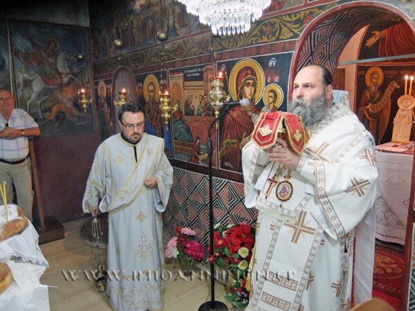 Ο Ιωαννίνων Μάξιμος σε Παλαιοχώρι Μπότσαρη, Πεδινή και Μπάφρα