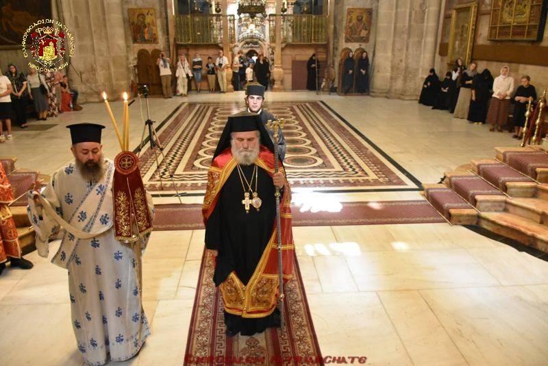 Εορτή Πάντων των εν Παλαιστίνη Αγίων προεξάρχοντος του Καπιτωλιάδος Ησύχιου