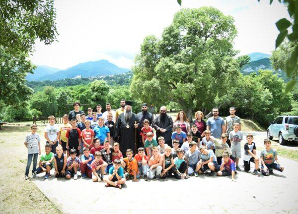 Συνεχίζεται η φιλοξενία παιδιών στην Ιερά Μονή Αγίου Γεωργίου Ρητίνης