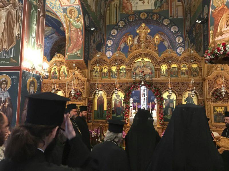 Αγία Μαρίνα - Εκάλη Τώρα: Κοσμοπλημμύρα στην Πανηγυρική Αρχιερατική Θεία Λειτουργία