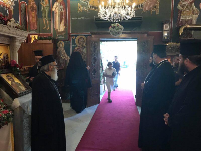 Αγία Μαρίνα - Εκάλη Τώρα: Κοσμοπλημμύρα στην Πανηγυρική Αρχιερατική Θεία Λειτουργία