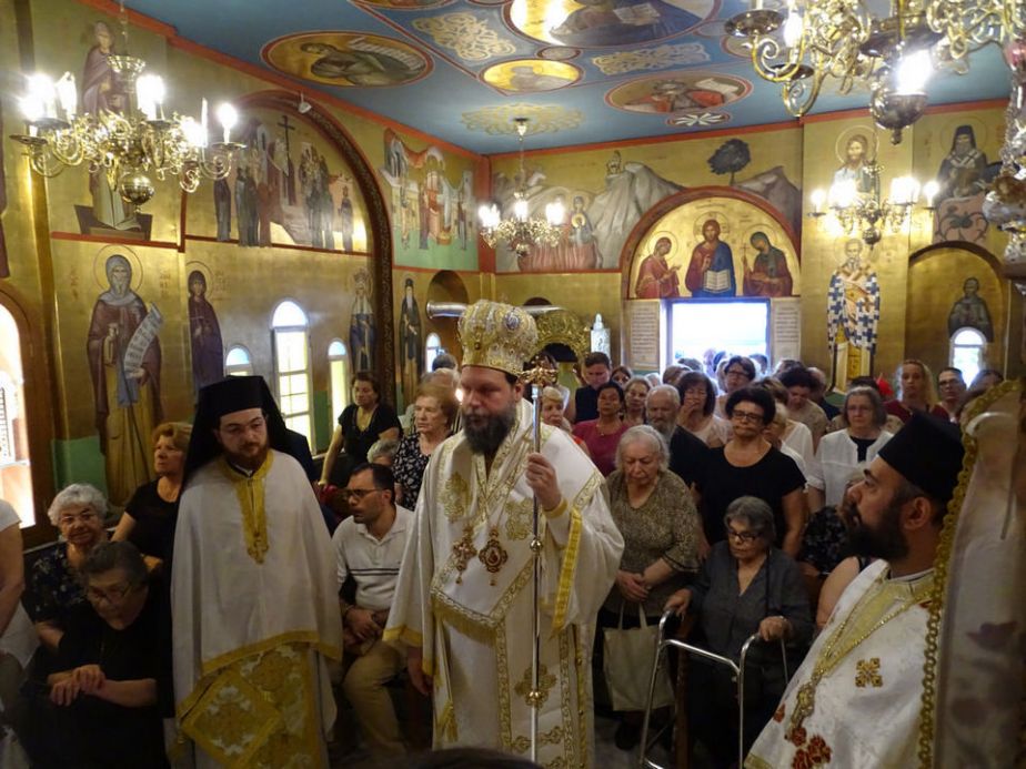 Αγία Παρασκευή: Πανηγυρική Θεία Λειτουργία στη Νέα Ιωνία