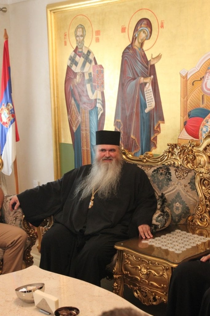 Ο Μητροπολίτης Καλαμαριάς Ιουστίνος στη Σερβία