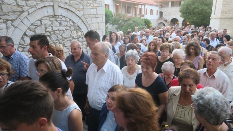 Κοσμοπλημμύρα στη Μονή Προφήτη Ηλία Παρνασσίδος