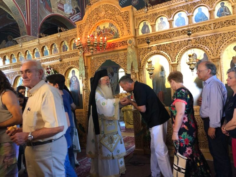 Εορτή Αγίου Παντελεήμονος στη Μητρόπολη Θηβών