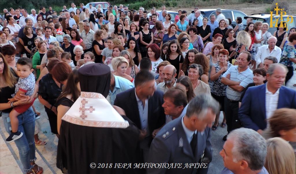 Μεταμόρφωση Σωτήρος: Πλήθος πιστών στον Πανηγυρικό Εσπερινό στην Άρτα