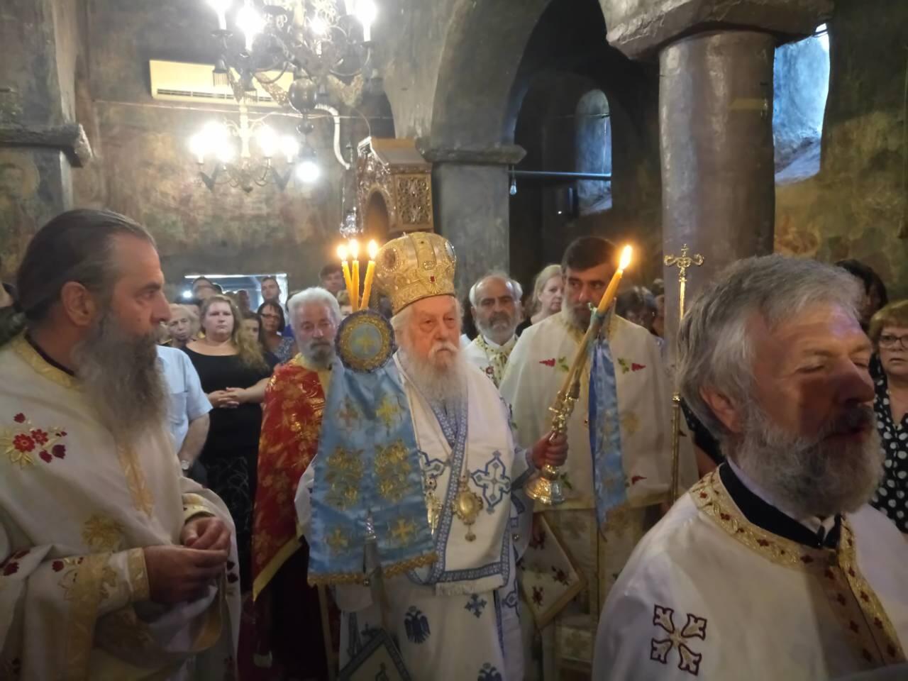 Ιερά Μονή Ραγιού: Πλήθος πιστών στην απόδοση της Εορτής της Κοιμήσεως της Θεοτόκου
