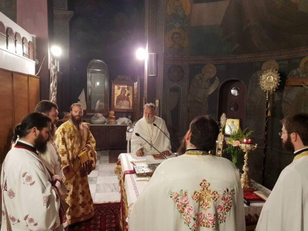 Νέα Αρτάκη: Προεόρτια Αγρυπνία στο Προσκύνημα Παναγίας Φανερωμένης