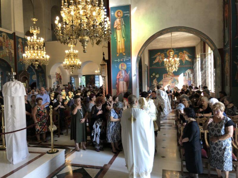 Κυριακή ΙΒ΄ Ματθαίου στη Μητρόπολη Θηβών