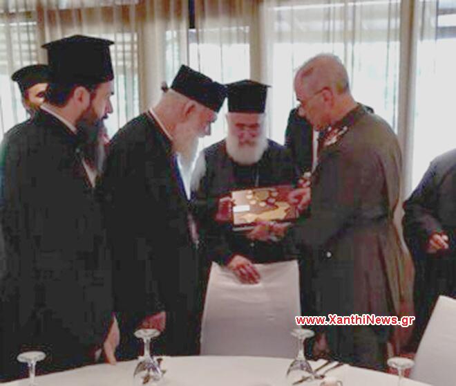 Ο Αρχιεπίσκοπος συναντήθηκε με την πολιτική ηγεσία της Ξάνθης