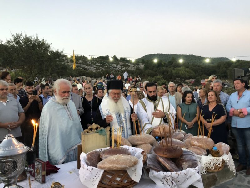 Εορτή Μεγαλομάρτυρος Αγίου Νικήτα - Θυρανοίξια Ναού στη Μητρόπολη Θηβών