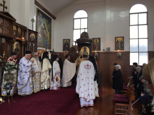 Η πρώτη Θεία Λειτουργία του Μητροπολίτη Νέας Ζηλανδίας