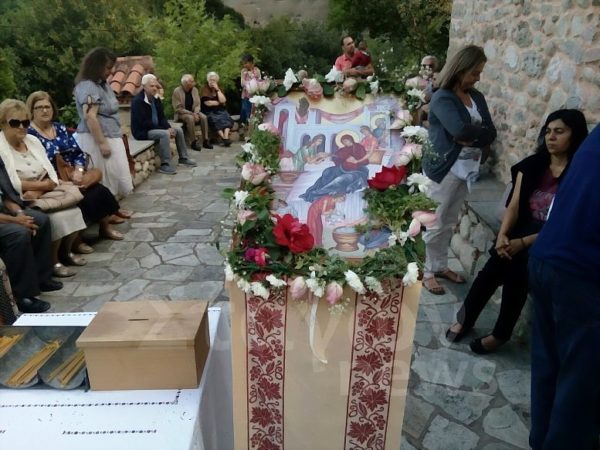 Μετέωρα - Γενέθλιο της Θεοτόκου: Πλήθος πιστών στο Μοναστήρι του Αγίου Αντωνίου