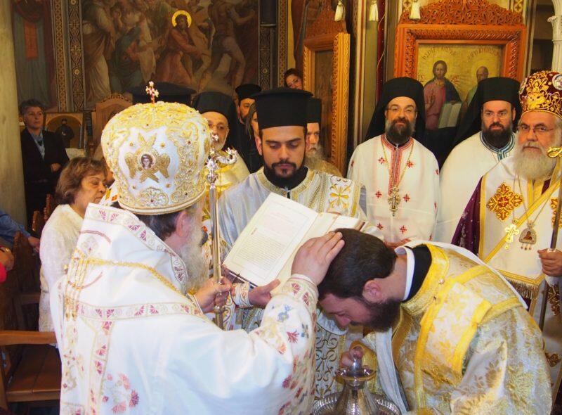 Χειροτονία Διακόνου στη Μητρόπολη Κηφισίας
