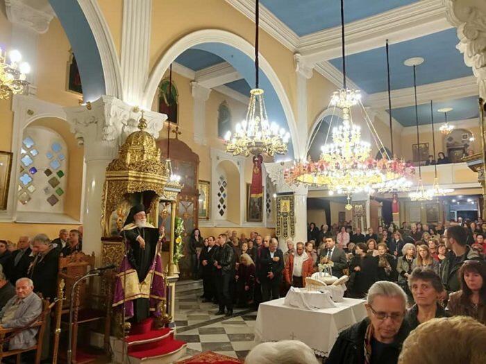 Άγιος Δημήτριος: Πανηγυρικός Εσπερινός στην Τρίπολη