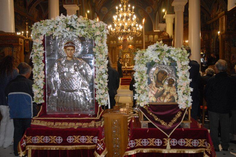 Χαλκίδα: Υποδοχή εικόνας της Παναγίας από την Ιερά Μονή Τιμίου Προδρόμου Σκοπέλου
