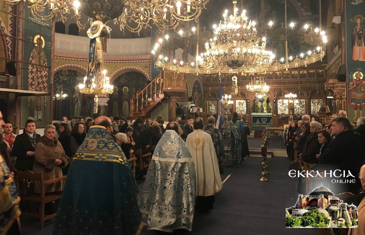 Ευαγγελισμός της Θεοτόκου στον Ιερό Ναό Ευαγγελιστρίας Ερυθραίας