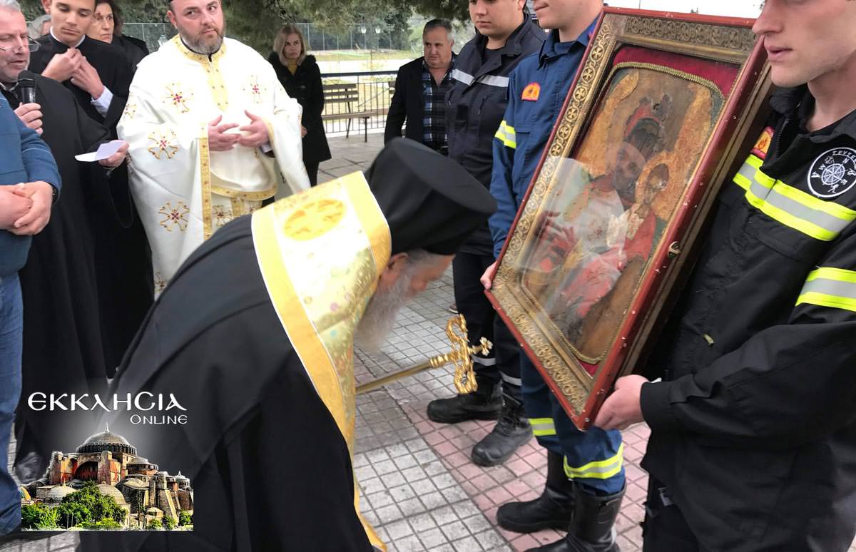 Θαυματουργή Ιερά Εικόνα Παναγίας Ντινιούς