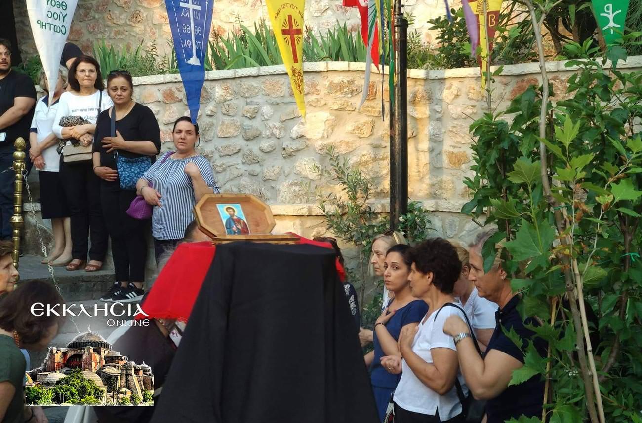 Λυκαβηττός Άγιος Απόστολος Ιούδας Θαδδαίος Λείψανα 2019