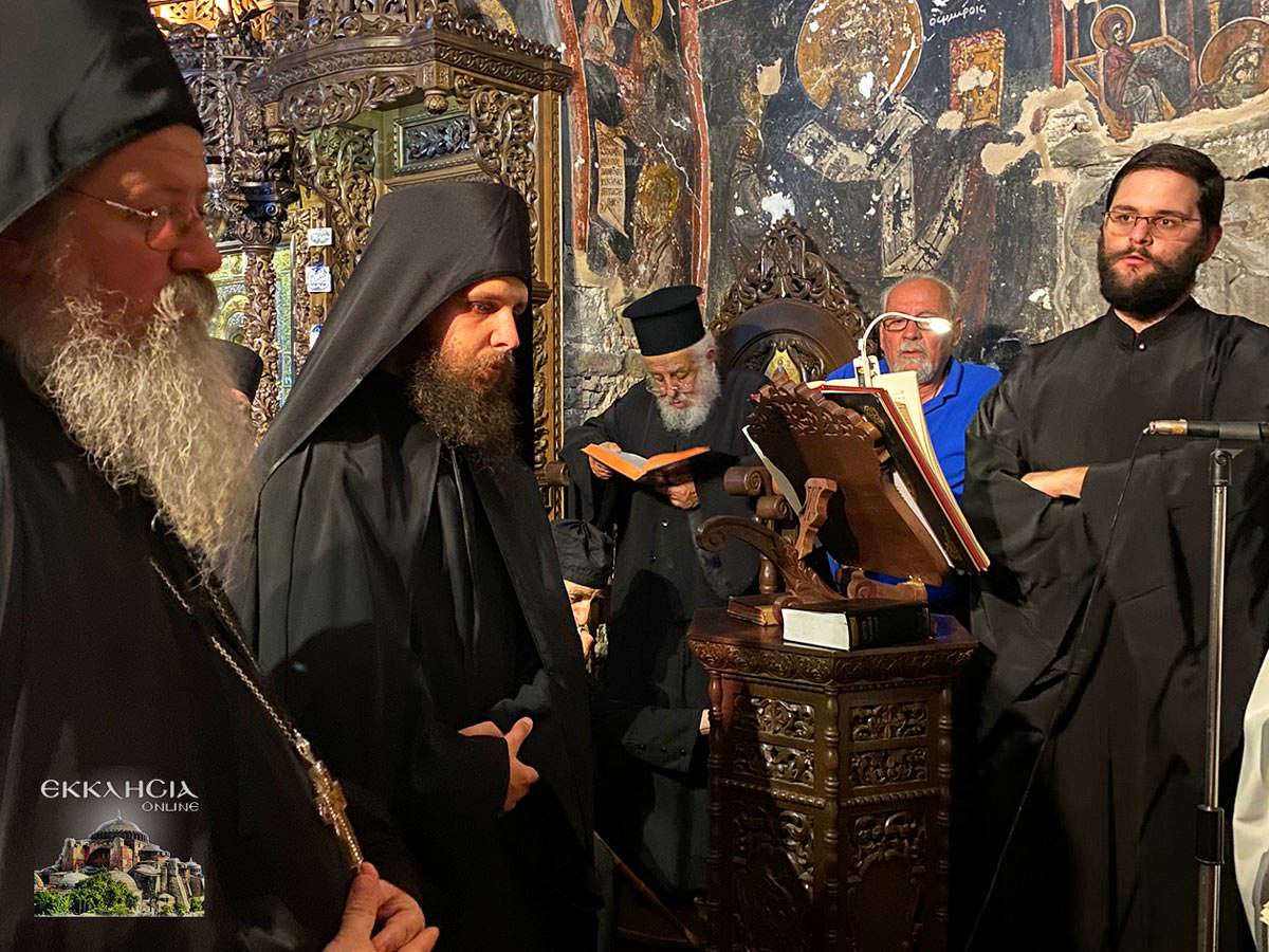 χειροτονία μοναχού Ισαάκ