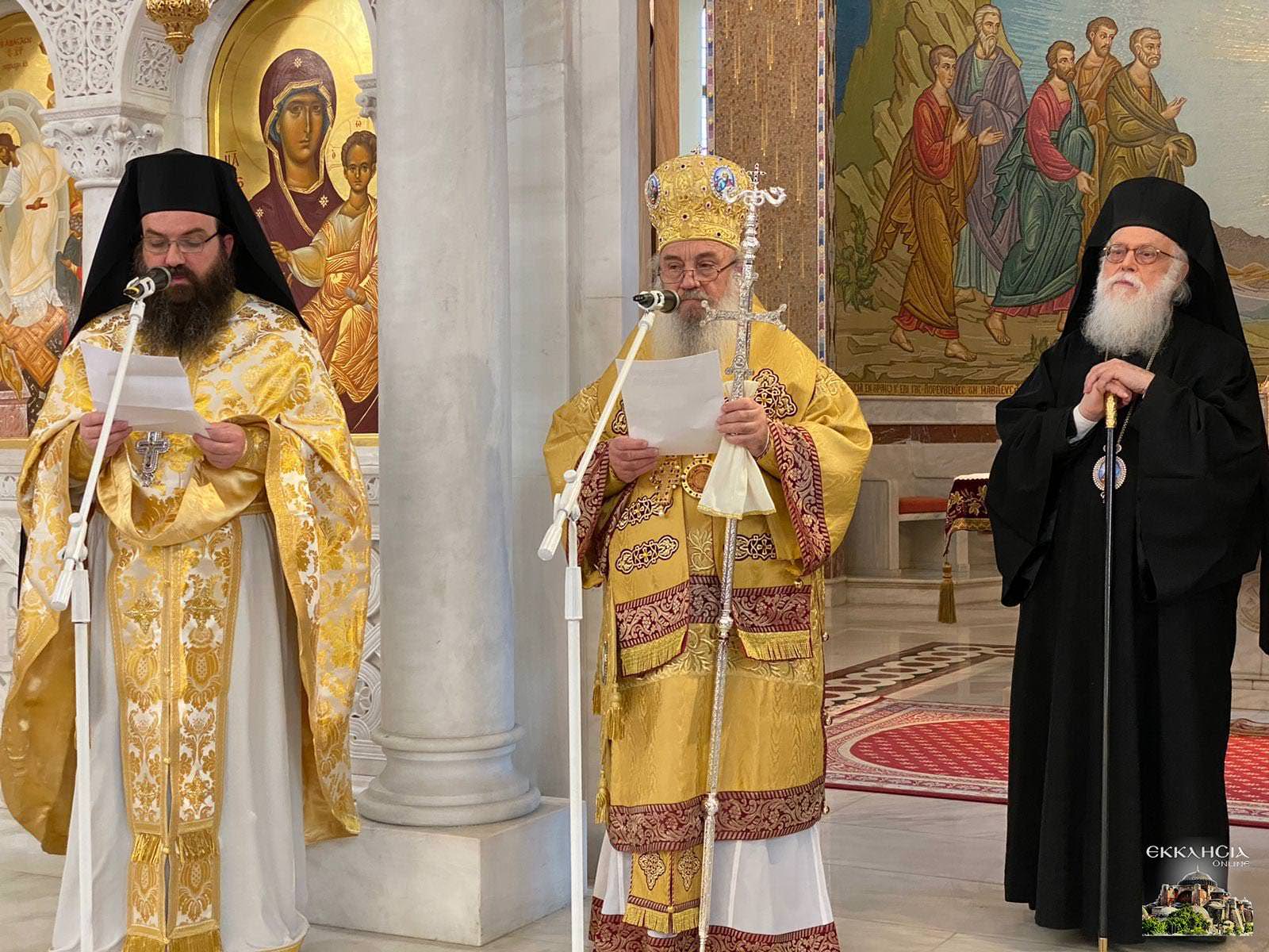 Κυριακή της Ορθοδοξίας Αρχιεπίσκοπος Αλβανίας