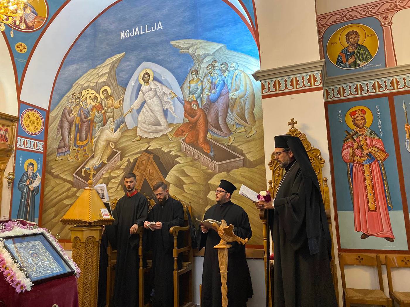 Ακάθιστος Ύμνος στην Εκκλησία της Αλβανίας Ελμπασάν 2022