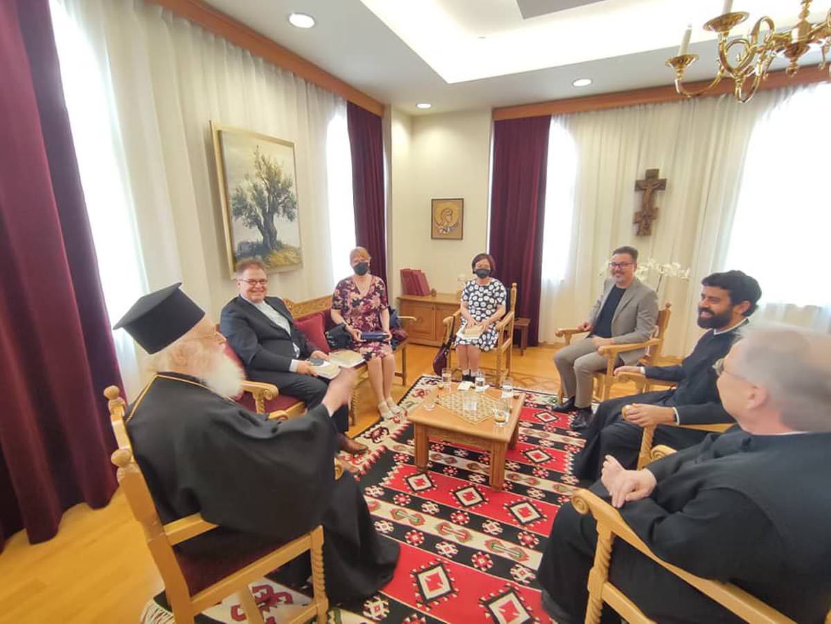Επίσκεψη Φιλανδών Πανεπιστημιακών Καθηγητών στον Αλβανίας Αναστάσιο