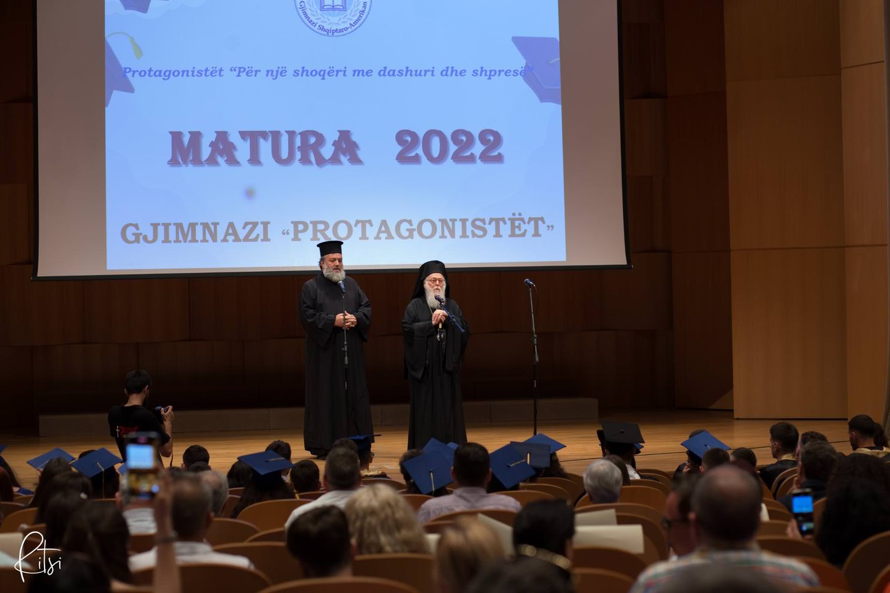 Τελετή Αποφοίτησης Εκκλησιαστικών Λυκείων Αλβανίας 2022