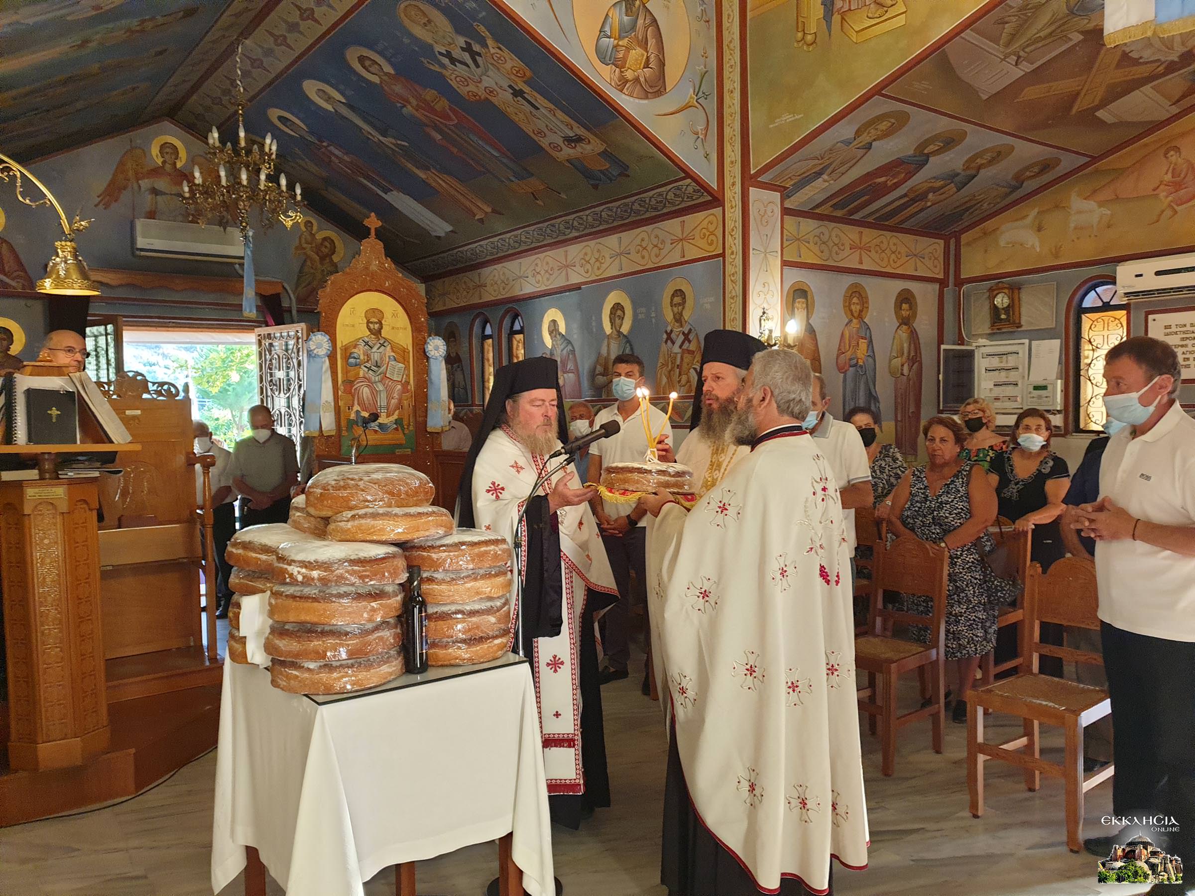Λαμπρός Εορτασμός του Αγίου Νικοδήμου του Αγιορείτου στο Ζαβλάνι Πατρών