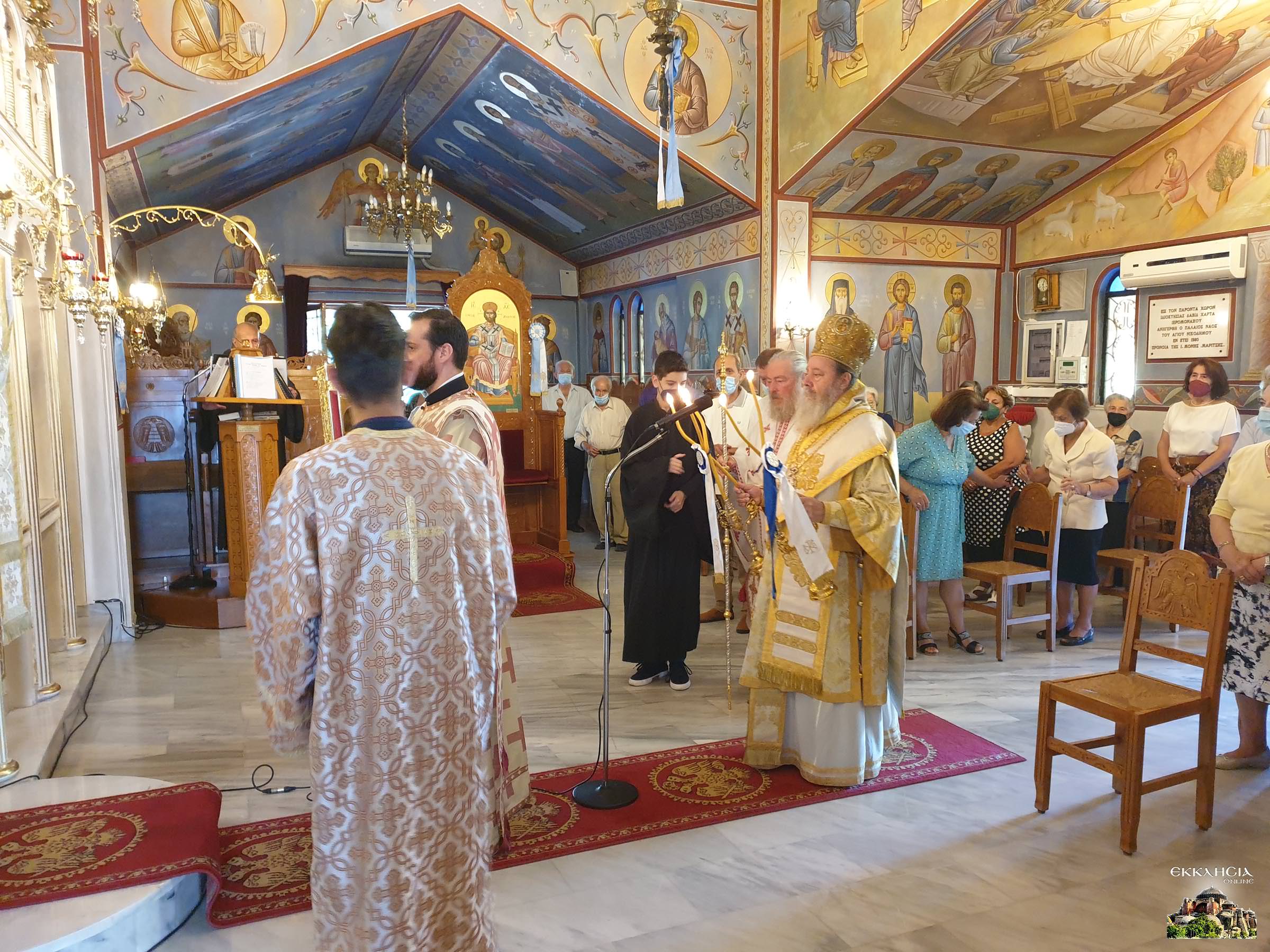 Εορτασμός του Αγίου Νικοδήμου του Αγιορείτου στο Ζαβλάνι Πατρών