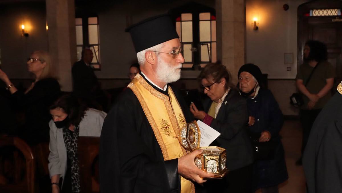 Ιερά Λείψανα Αγρυπνία για την Κατάθεση της Τιμίας Εσθήτος της Υπεραγίας Θεοτόκου στο Λονδίνο 2022