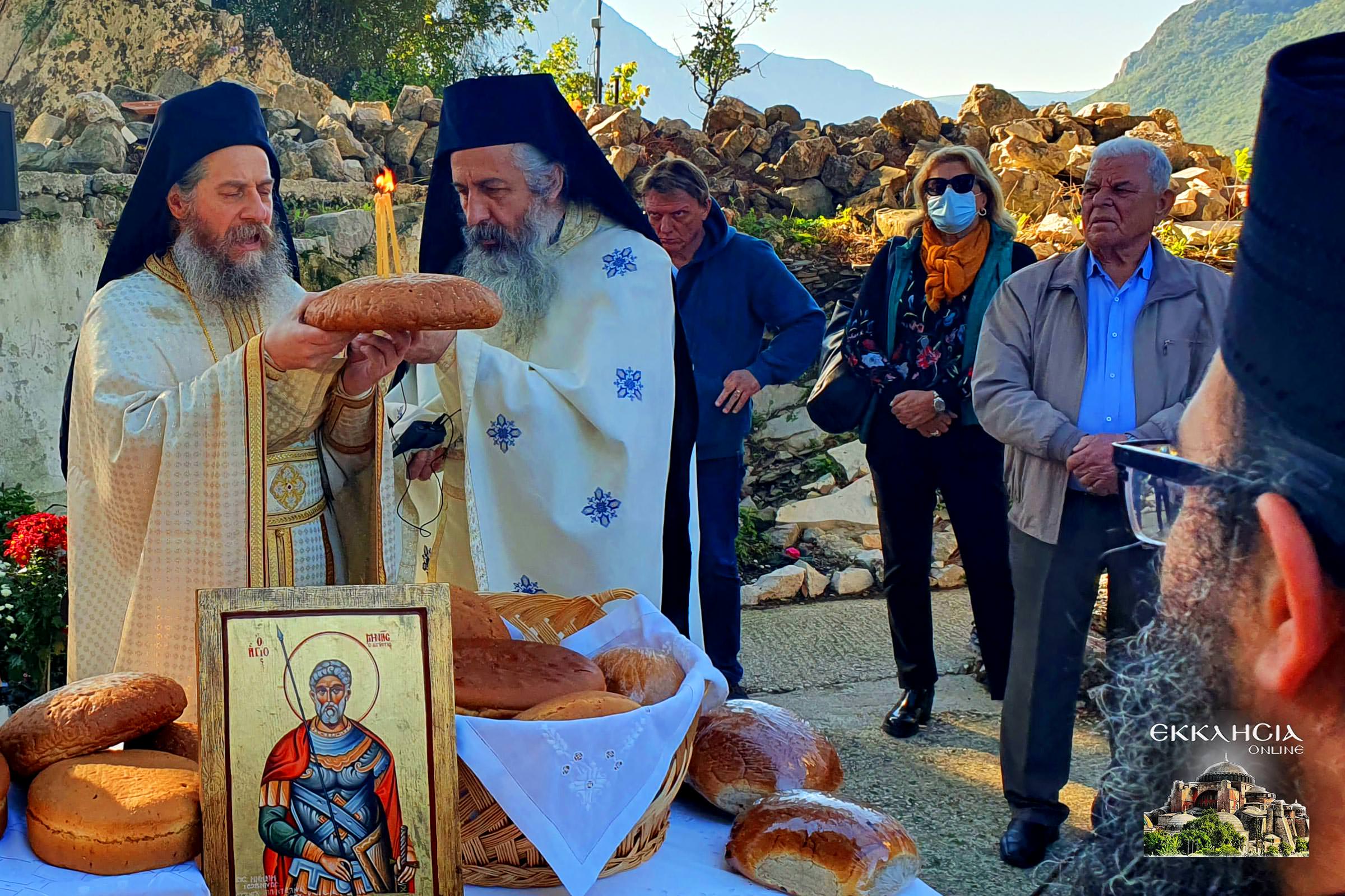 Εόρτασε ο άγιος Μηνάς Κοκκινολιθαρίου 2022
