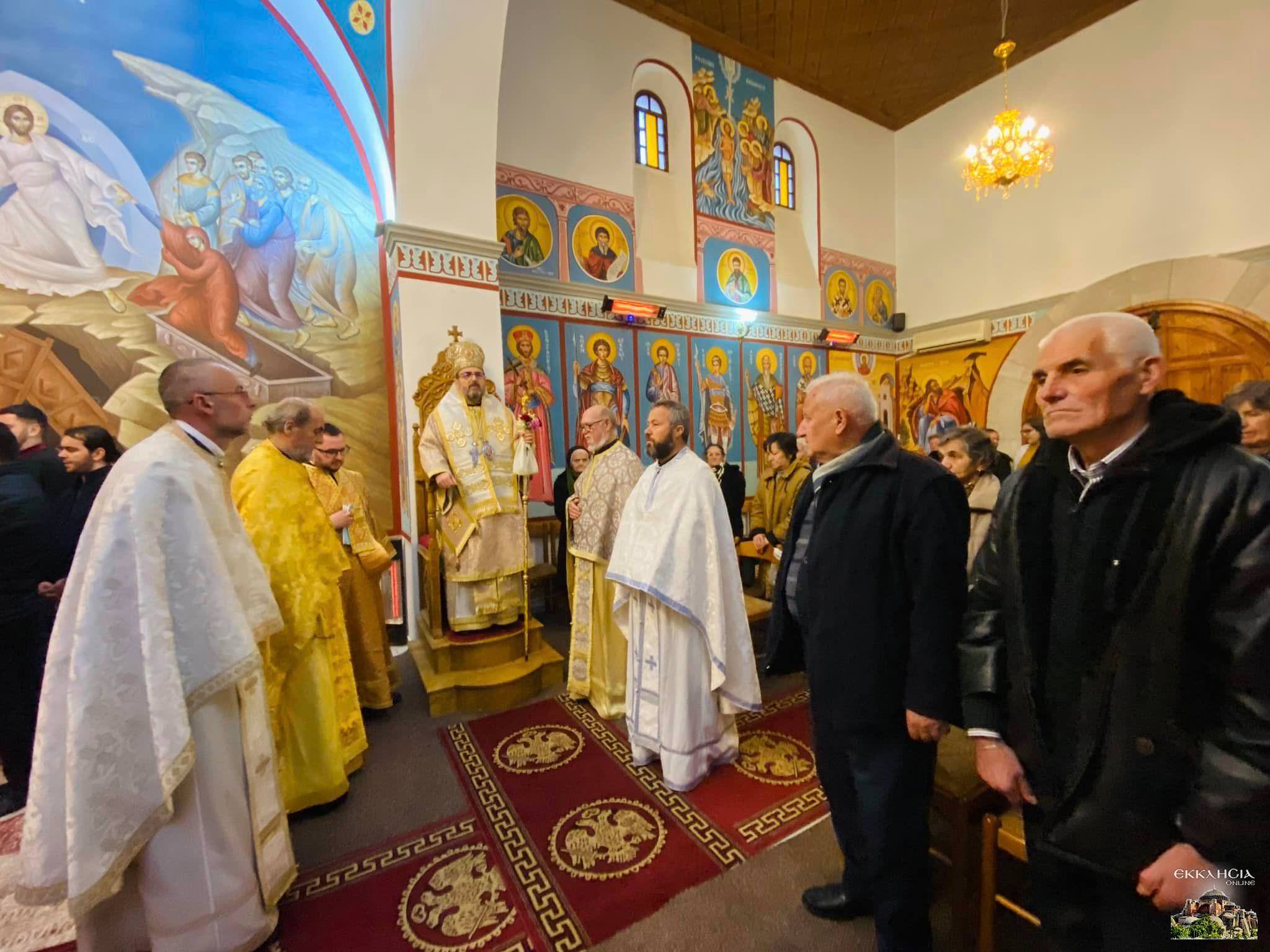 Εορτάστηκε ο Άγιος Αθανάσιος στην Εκκλησία της Αλβανίας