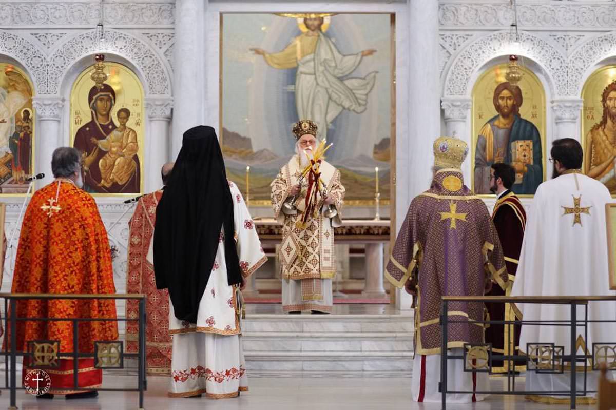Αρχιεπίσκοπος Αλβανίας Αναστάσιος Πάσχα 2023