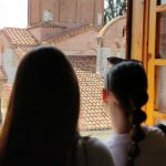 Νέοι στο μοναστήρι του Αγίου Κοσμά του Αιτωλού Αλβανία
