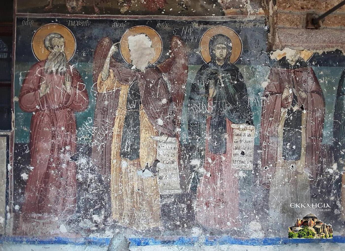 Ναός στην Κοζάρα του Μπερατίου Αλβανίας Αποκατάσταση