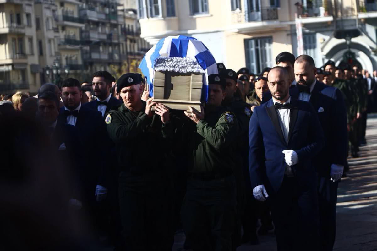 Γιώργου Λυγγερίδη κηδεία