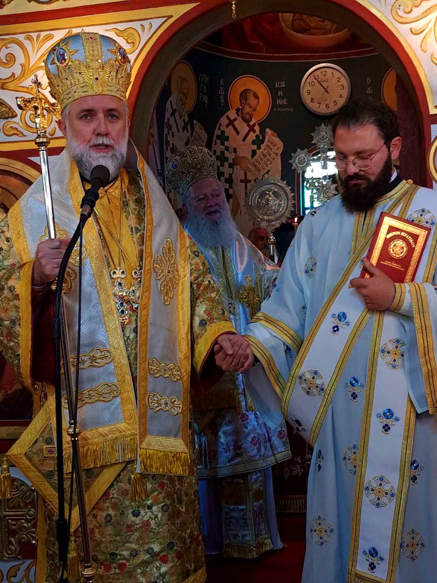Χειροτονία Διακόνου στην Ιερά Μητρόπολη Χαλκίδος
