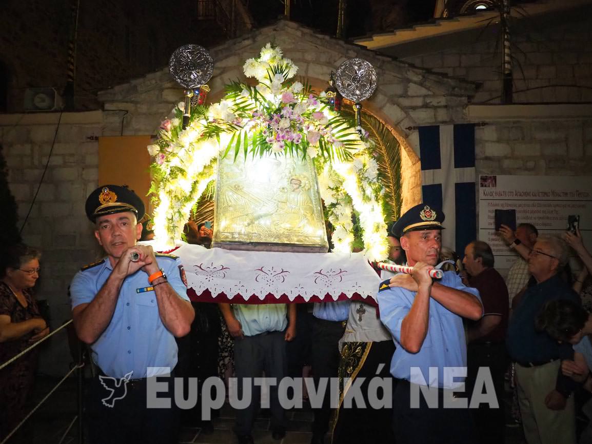 Πάνδημη λιτανεία της εικόνας της Παναγίας Προυσιώτισσας