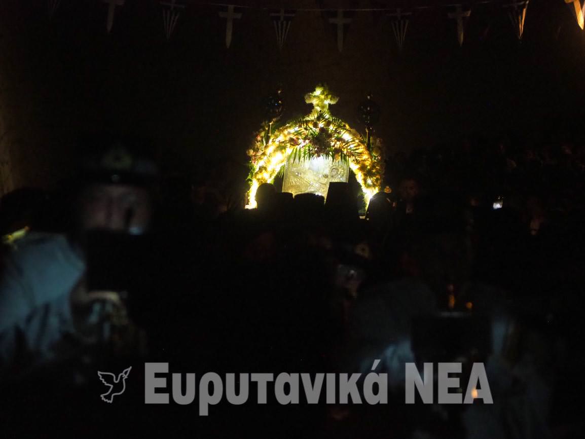 Λιτανεία της εικόνας της Παναγίας Προυσιώτισσας 2024