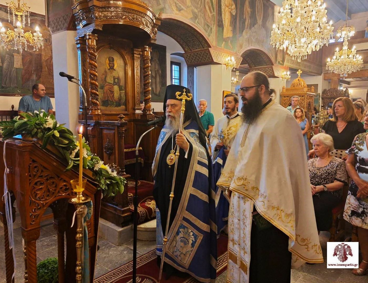 Παρουσίαση του νέου εφημερίου στο Γεράκι Λακωνίας κατά την Ιερά Παράκληση