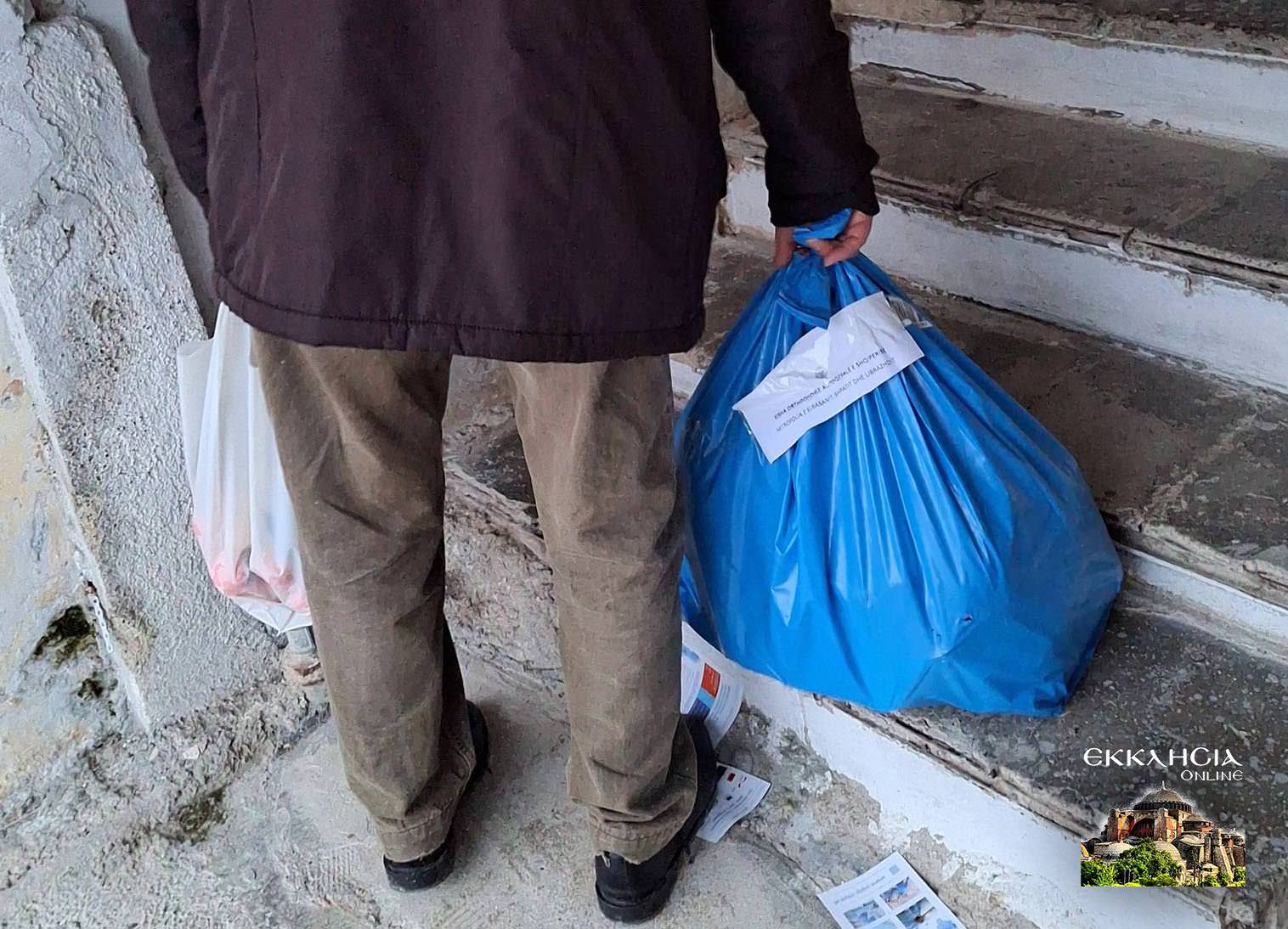 Τρόφιμα σε φτωχούς σε όλη την Αλβανία από την Ορθόδοξη Εκκλησία