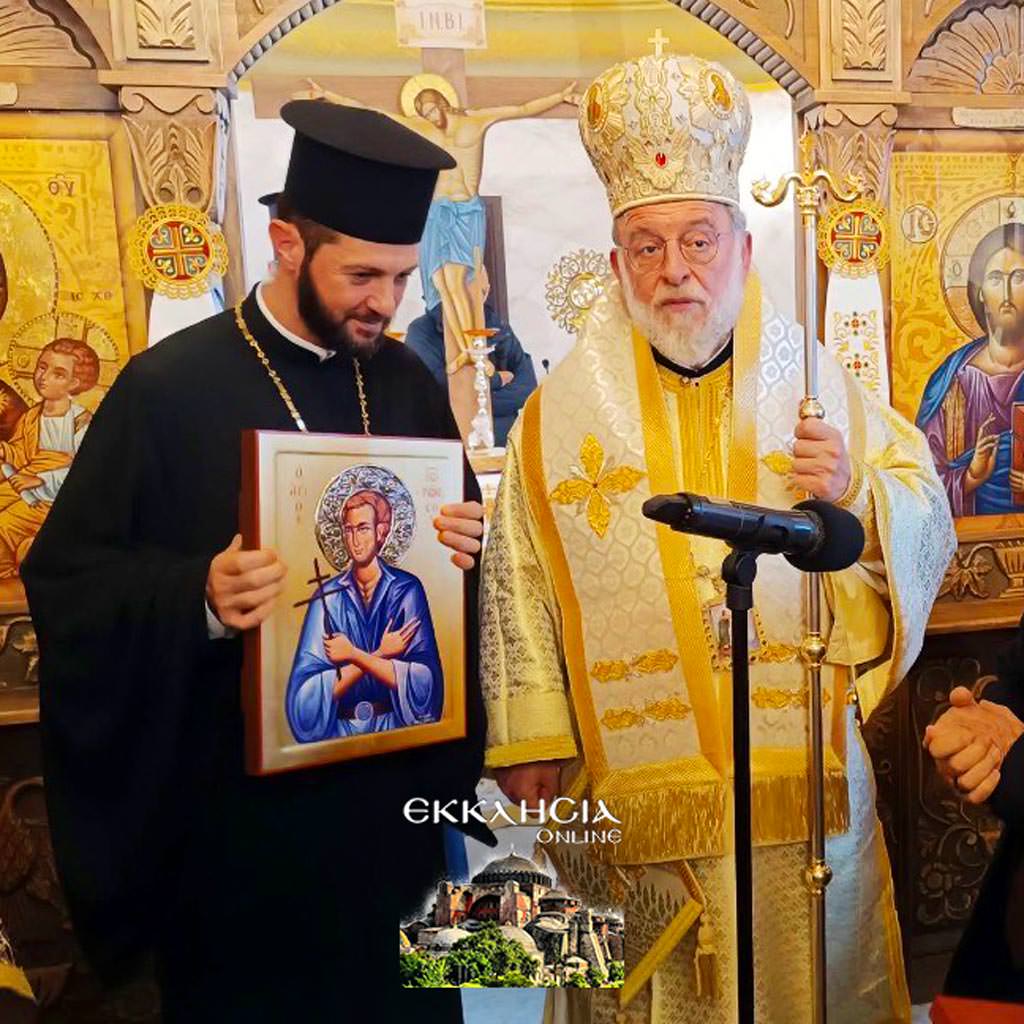 Εγκαίνια του Ιερού Ναού Αγίου Ιωάννου του Ρώσου στην Ρόδο