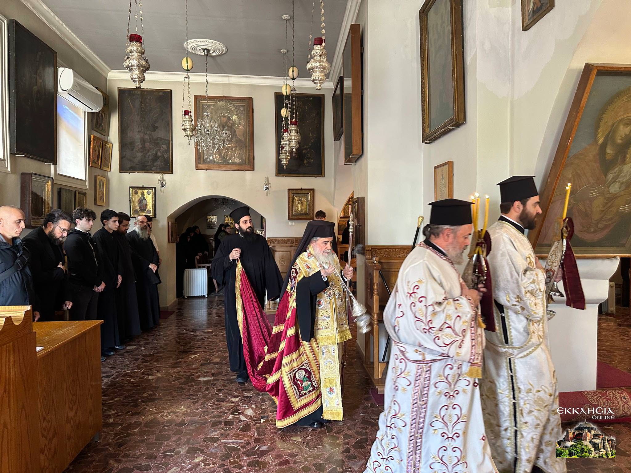 Η Ακολουθία του Ακαθίστου Ύμνου στην εμπόλεμη Αγία Γη της Ιερουσαλήμ 2026
