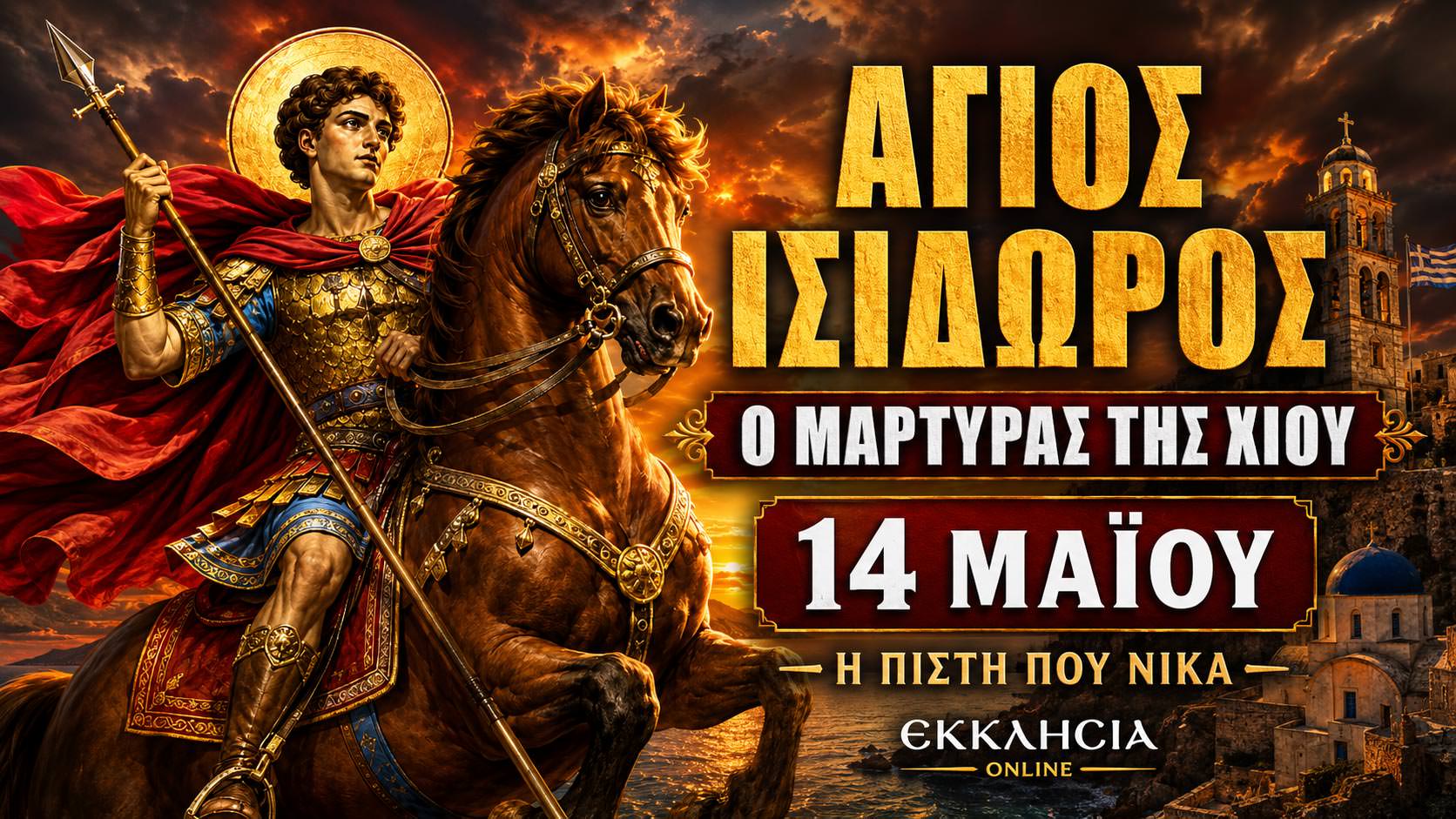 Άγιος Ισίδωρος 14 Μαΐου