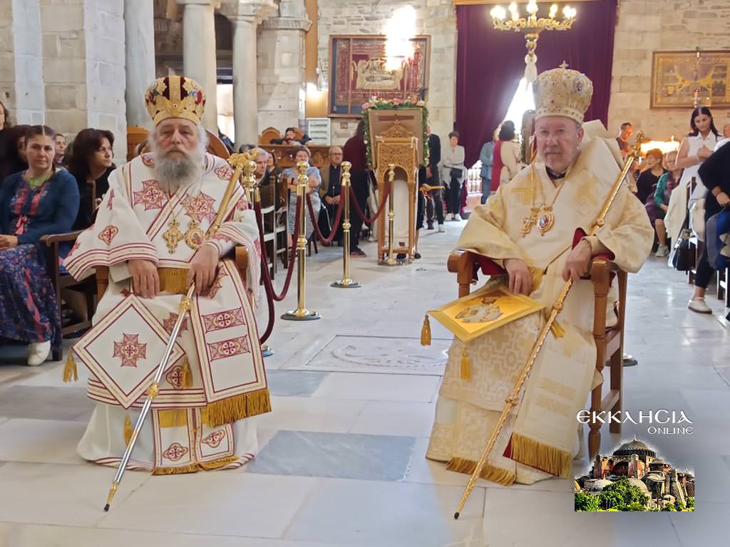Εορτή Αναλήψεως στο Ιερό Προσκύνημα Παναγίας Εκατονταπυλιανής Πάρου 2026