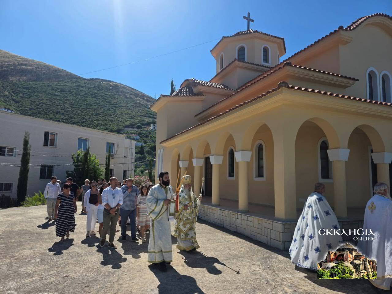 Λιτανεία Οσίου Νήφωνος στο Λούκοβο Χιμάρας