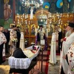 Εξόδιος Ακολουθία του μακαριστού Αρχιμανδρίτου Αθηναγόρου Παραδείση, στον Ιερό Ναό Αγίας Αικατερίνης Ρόδου