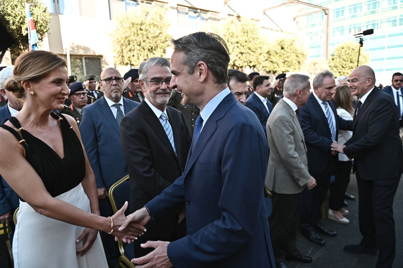 Πεντάγωνο εγκαίνια Λασκαρίδη Μητσοτάκης